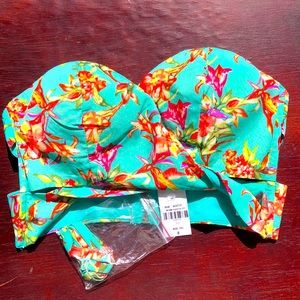 LF floral crop top!